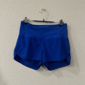 EUC Lululemon HR Speed Up 2.5” Shorts